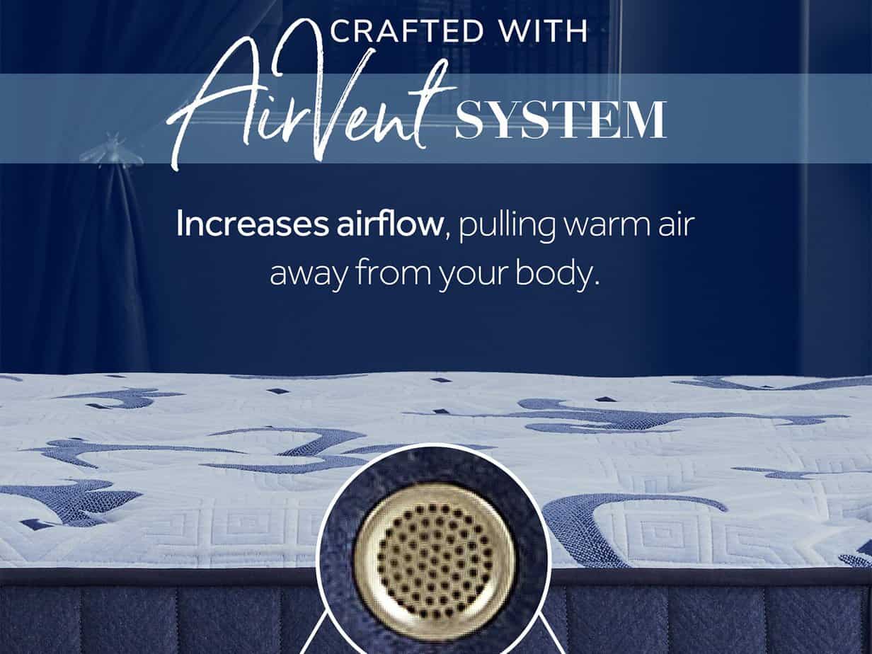 Quality mattresses displayed in Mattress City store