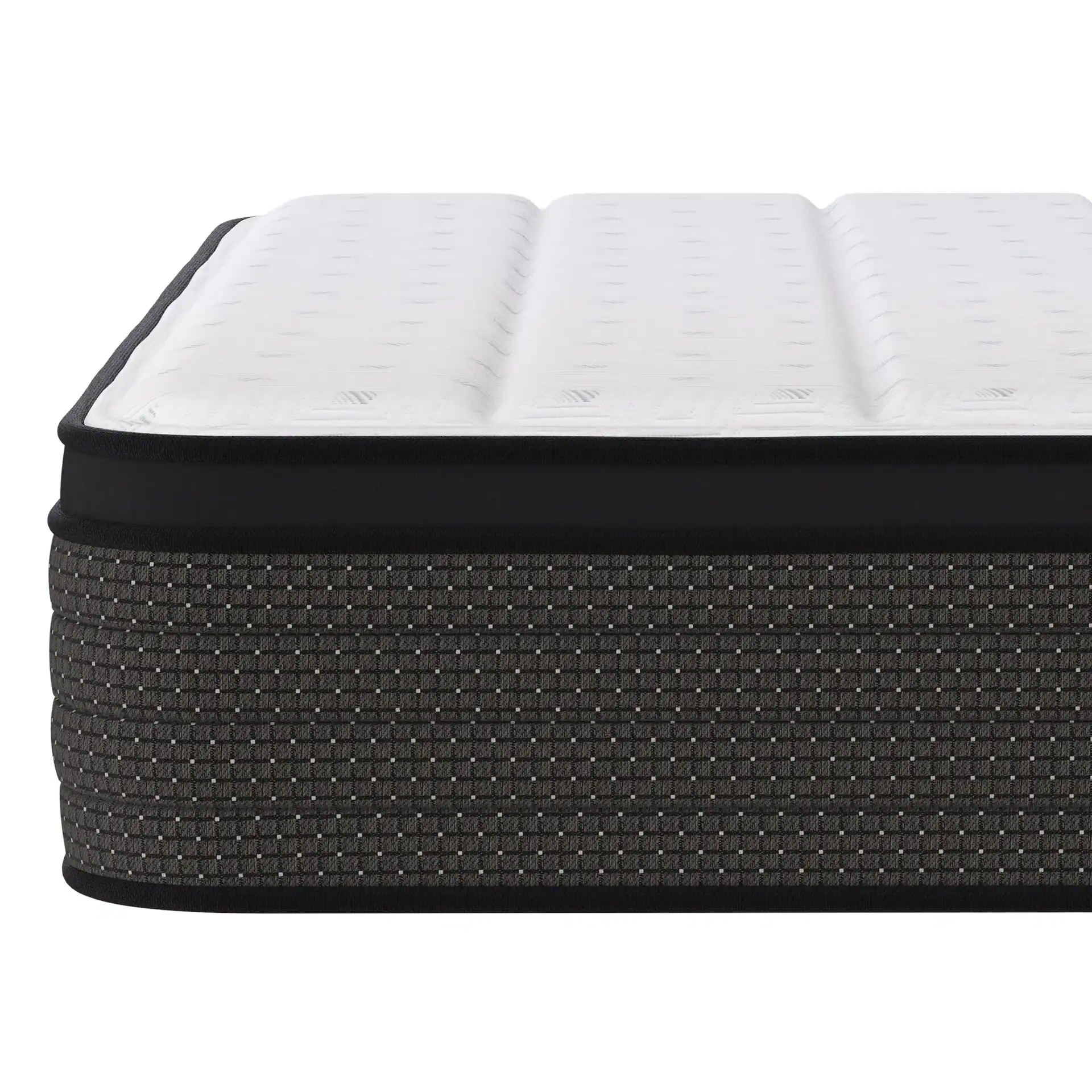 The Southerland's Prairie Plush Euro Top mattress is displayed on a white background.